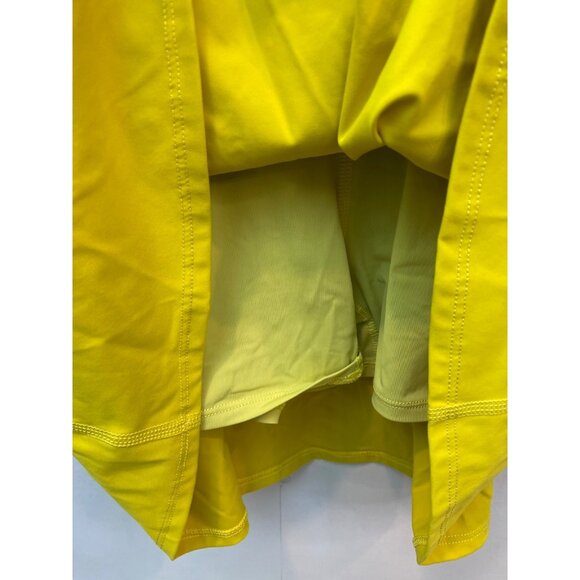 Outdoor Voices Volley Dress Exercise Athletic Yellow Sleeveless Raceback Medium - Picture 4 of 8